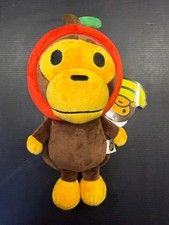A Bathing Ape BAPE Baby Milo Plush Cross Body Phone Pouch Apple New w/tags