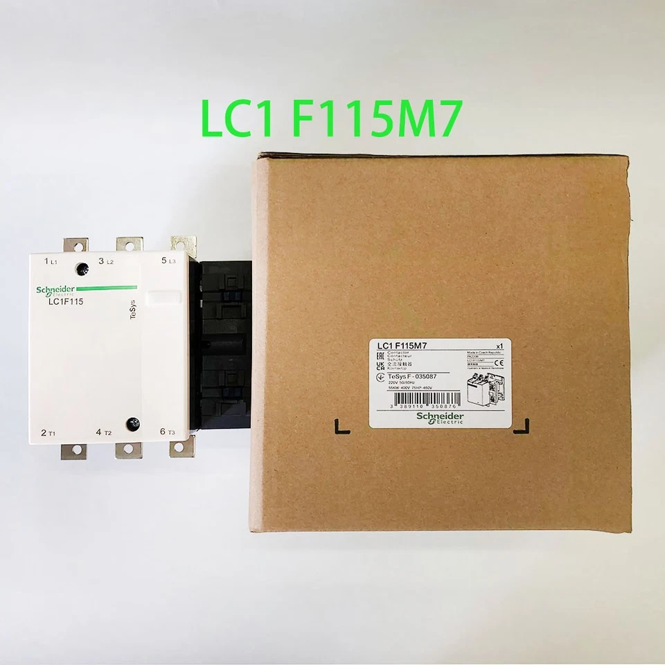 Schneide New TeSys F series LC1F115M7 AC contactors 220/230V Expedited Shipping - Image 2 of 2