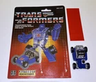 G1 Beachcomber Transformer with Cardback & decoder Hasbro 1985 Vtg perfect cond.