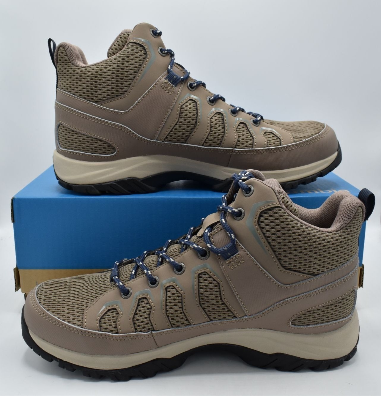 Columbia Womens 11 Granite Trail Omni-Tech Waterproof Mid Ash Brown Boots Shoes thumbnail 11