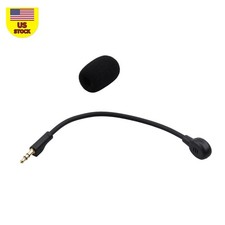 Black Replacement Mic 3.5mm Microphone for Logitech G PRO X Gaming Headphone