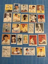 Big League Reprints: Lot of 25 Ruth, Mantle, DiMaggio, Cobb, Mays, Gherig