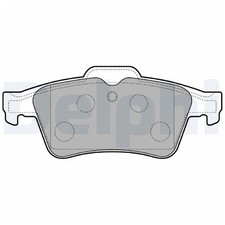 Satz Bremsbeläge Bremsklötze hinten für Peugeot 508 1 8D SW 8E | 24073157