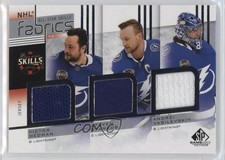 2022-23 SP Game Used NHL All-Star Jersey Trios Victor Hedman Steven Stamkos 6o3