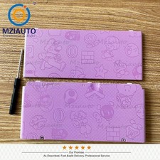For Nintendo New 3DS Mario Top Bottom Plates Cover Housing Shell Faceplate Case