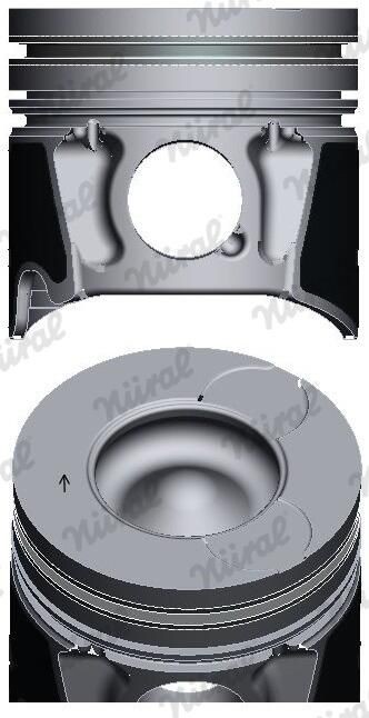 Piston NÜRAL 87-436700-00 pour moteurs OE 0628 W8 et LR022444