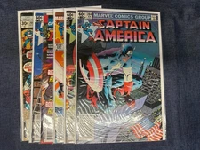 Lot Of 6 Marvel Comics Group Captain America