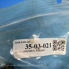 5258-K999-24 Hose Assembly, 1/2x24IN USIP