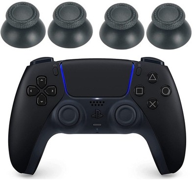 Sony PlayStation 5 PS5 4pc Analog ThumbStick Joystick Grip  Black CFI-ZCT1W