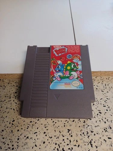 Bubble Bobble (Nintendo NES, 1988) Authentic!