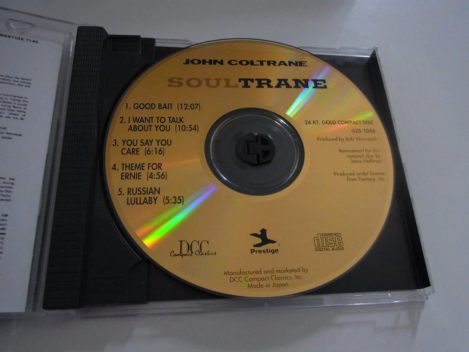 John Coltrane / Soul Trane DCC CD ( 24 Karat Gold ) - Bild 3 von 4