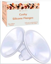 Idaho Jones Cushy Silicone Breast Pump Flanges 19mm 2-Pack BPA Free NEW