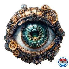 Wooden Puzzles for Adults - Mechanical Eyes Wooden Jigsaw Puzzle, Unique Animal