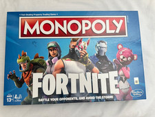Monopoly Fortnite Edition Board Game – Hasbro Gaming | Ages 13+ | Battle Opponen