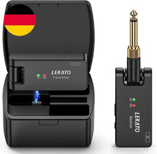 LEKATO Kabelloses Gitarrensystem Mit Ladebox,...