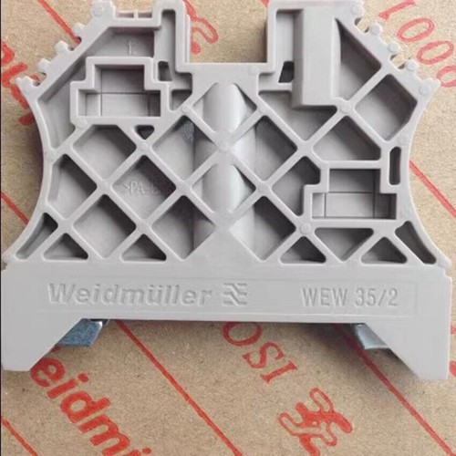 100PC/BOX Weidmuller Guide Rail Fixer Terminal Baffle WEW35/2 1061200000 - Picture 2 of 9