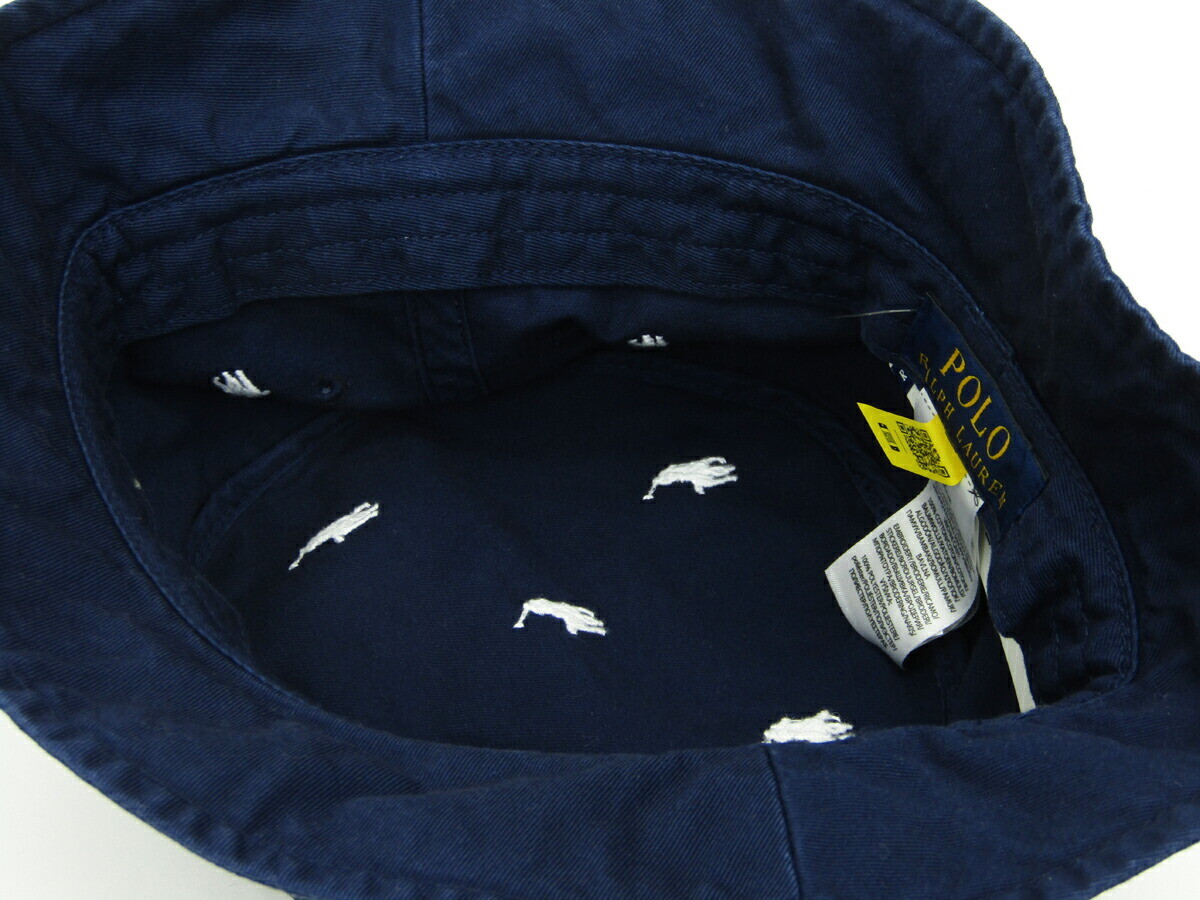 Polo Ralph Lauren Safari Bucket Hat Cappellino Multi Pony 2 opzioni di colore 