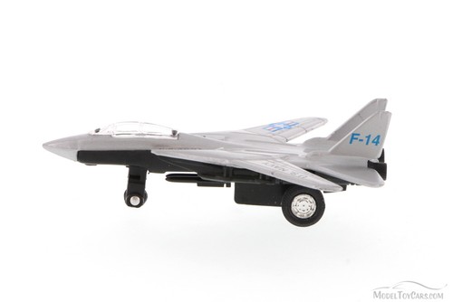 Super Flighters F-14 Tomcat Fighter Plane Silver Showcasts 9860D 4.75" Diecast - Bild 8 von 10
