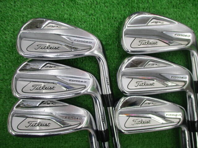 Titleist 718 AP2(5～P)S200 Titleist 718 AP2 Iron SET #5-pw 6pc Steel AMT TOUR WHITE