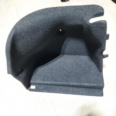 BMW 2004-2010 E60 REAR LEFT DRIVER SIDE TRUNK CARGO PANEL COVER OEM 7058153