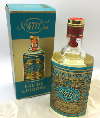 NO. 4711 Eau De Cologne SEALED Full Cologne Vintage Germany 6.76 oz w/ Box