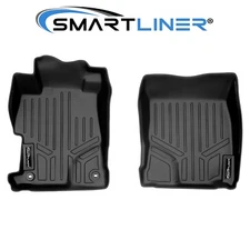 SMARTLINER Custom Fit Floor Mats 1st Row Liner Set OEM TPE 2012-2015 Honda Civic