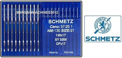  SCHMETZ DPX17 NM130 GRÖSSE21 SY3355 INDUSTRIE LAUFFUSS NÄHMASCHINE N EEDL