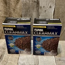 Fluval ClearMax Phosphate Remover, Chemical Filter Media for 3.52 oz, White X 2