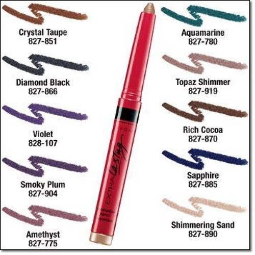 Avon Extra Lasting Eyeshadow Pencil Violet eBay
