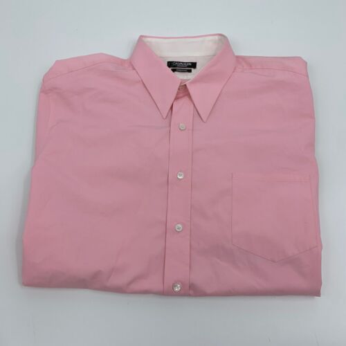 New Calvin Klein 205w39NYC mens long sleeve shirt Sz 42 pink Cotton x 589 |  eBay
