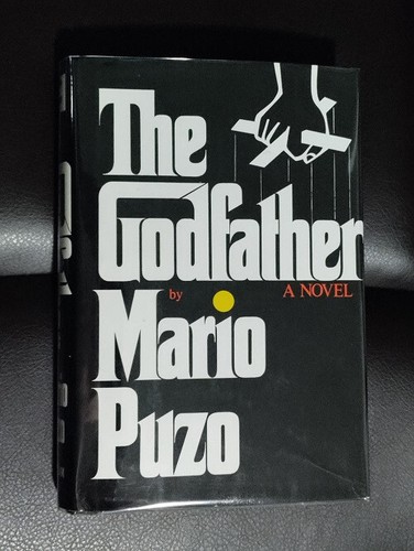 Mario Puzo The Godfather Marlon Brando 1969 Hardcover Near Fine Condition
