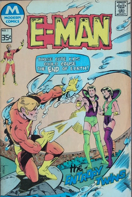 E-Man #2 The Entrophy Twins 2nd App of E-man & Nova Kane Modern Comics