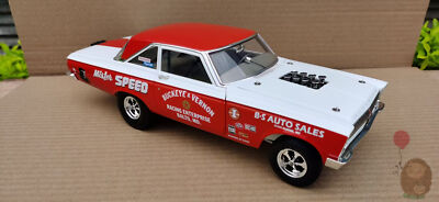 ACME 1/18 Plymouth AWB Mister Speed 1965 Car Model Alloy Diecast
