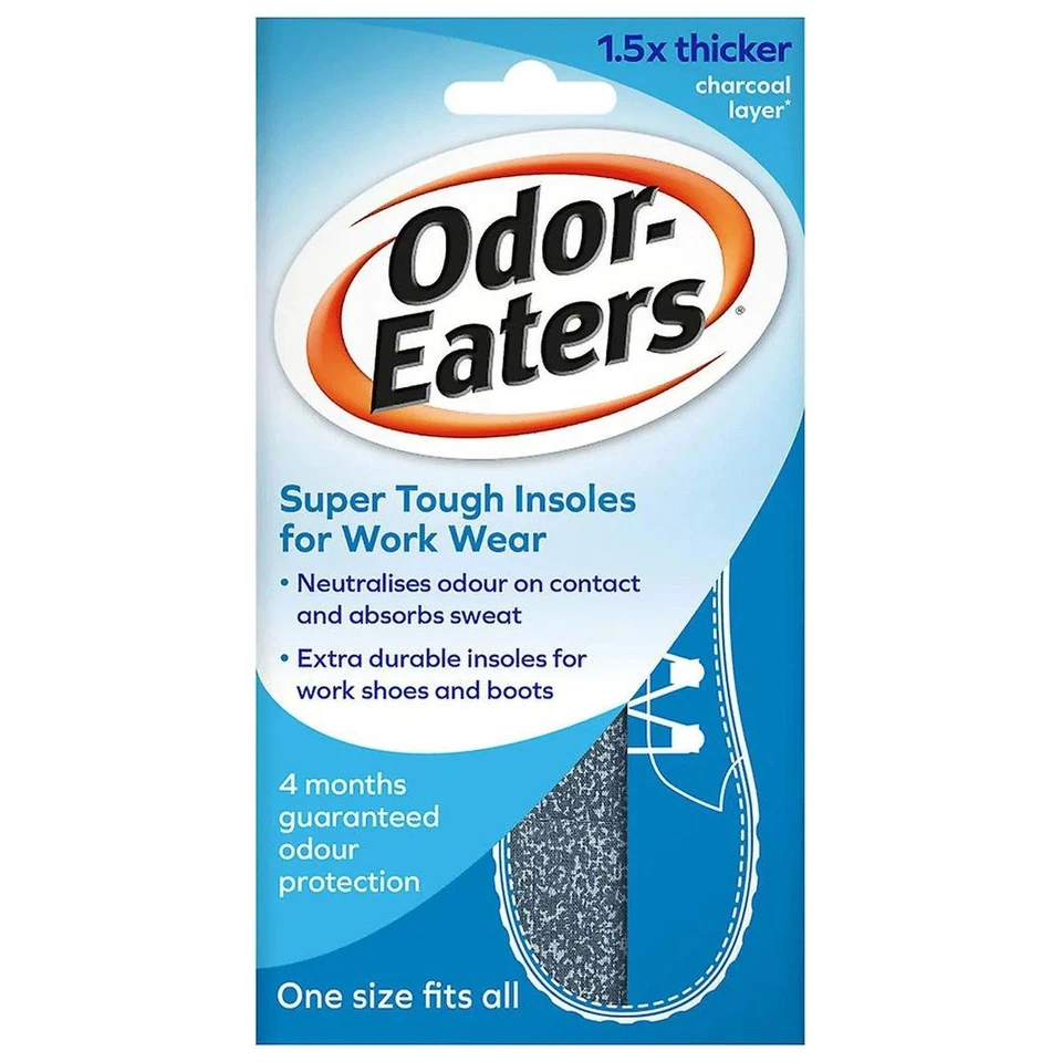 Odor-Eaters Super Tuff Insoles (Pack of 3)