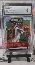 Mookie Betts 2021 Donruss Unleashed Vector   Dodgers Mint 9🔥🔥