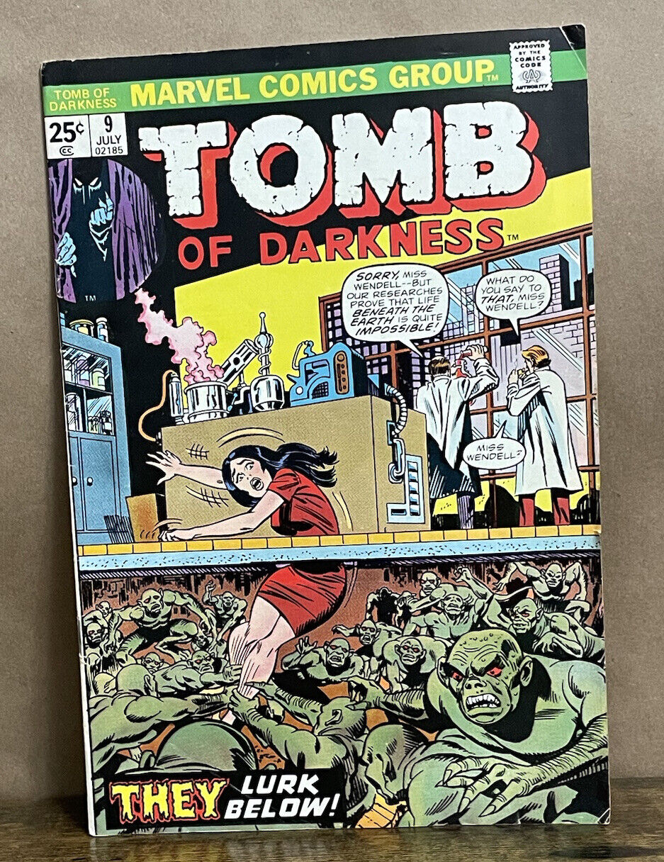 Tomb of Darkness #9 Marvel Comics 1974 Horror