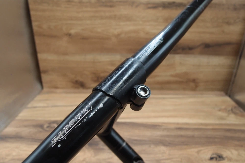 Ritchey by nL flat handlebar +Alpina by nL steel quill stem 25.4 mm 1990 - Image 4 of 4