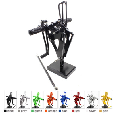For Honda CB400F CB400 VTEC 92-97 VTEC 1 2 3 4 FXCNC Racing Footrest Peg Rearset