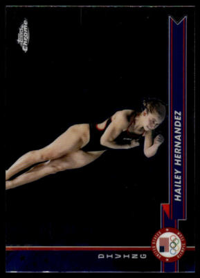 2024 Topps Chrome US Olympic Hopefuls Hailey Hernandez #144
