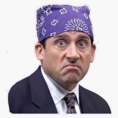 3  Prison Mike Michael Scott The Office Vinyl Decal Sticker