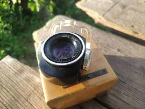 Lens Janpol Color 5.6/80mm MOUNT M42 PZO Poland Enlarger illuminated USSR camera