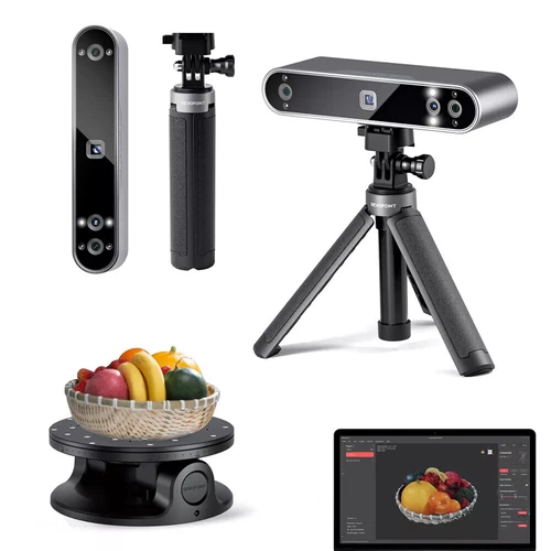 Revopoint POP 3 Plus 3D Scanner Handheld For 3D Printer 0.04 mm Precision 18fps 