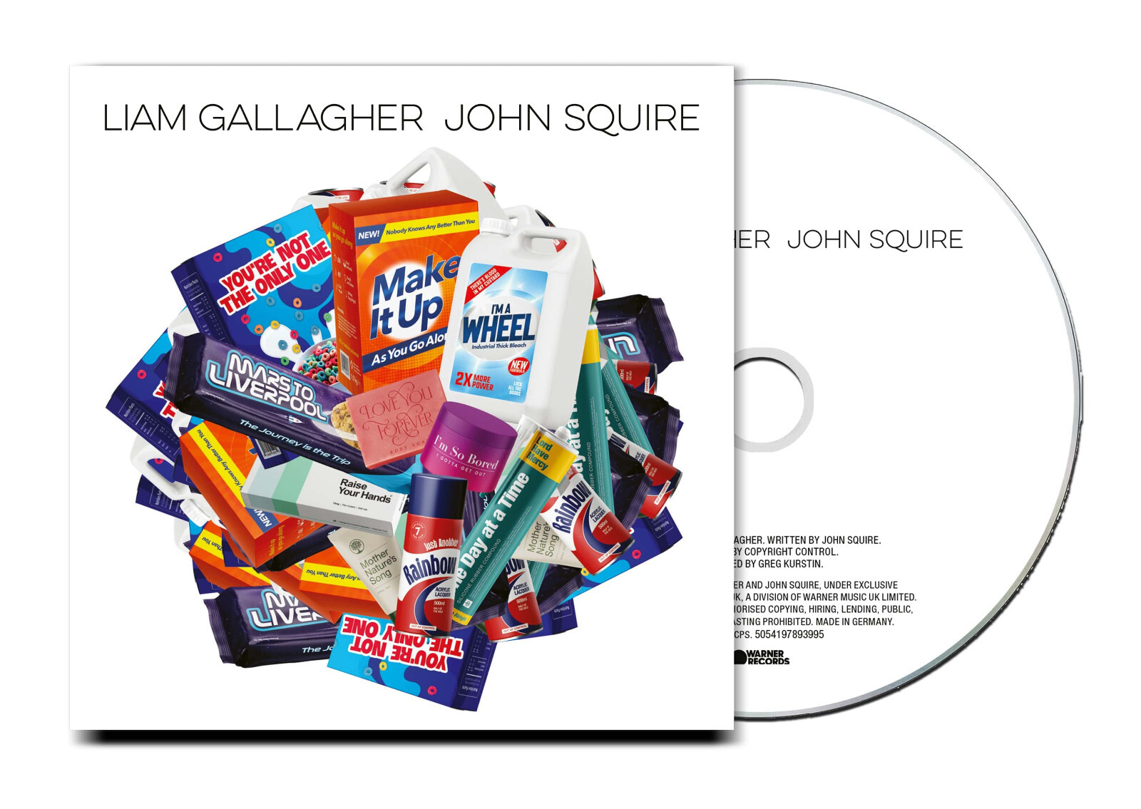 Liam Gallagher & John Squire Cd New Sealed