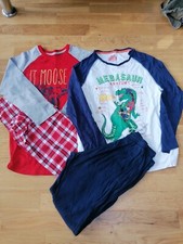 Boys Christmas Pyjamas & Onsis & Megasaur  Age 9-10 &11-12 Years.