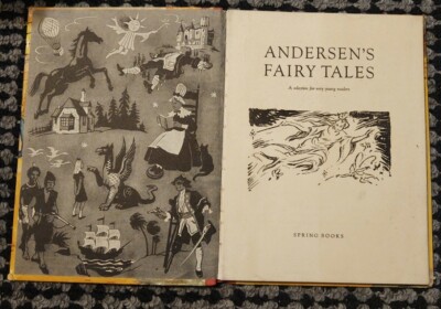 Hans Andersen's Fairy Tales Early Reader Series 3 Vintage 1940s
