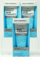 3 Tubes Skin Pharmacy Advanced Skin Therapy Extended Moisture Hand Cream 3 oz ea