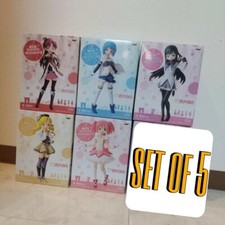  NEW BANPRESTO Puella Madoka Magica DX Figure Homura Kyoko Sayaka Mami Set of 5