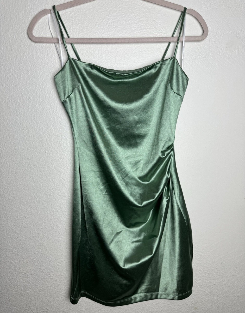 Windsor Sage Green Mini Dress Medium