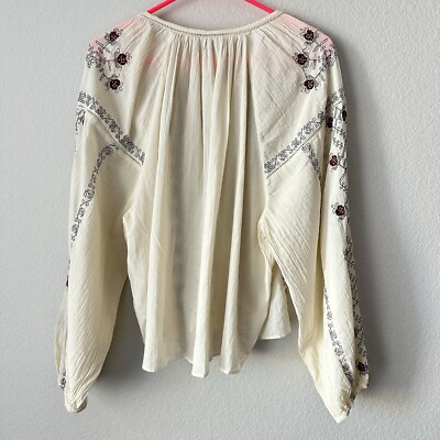 新品■rosymonster /collar embroidery blouse Zimmermann Drawn Floral Blouse | Saks Fifth Avenue