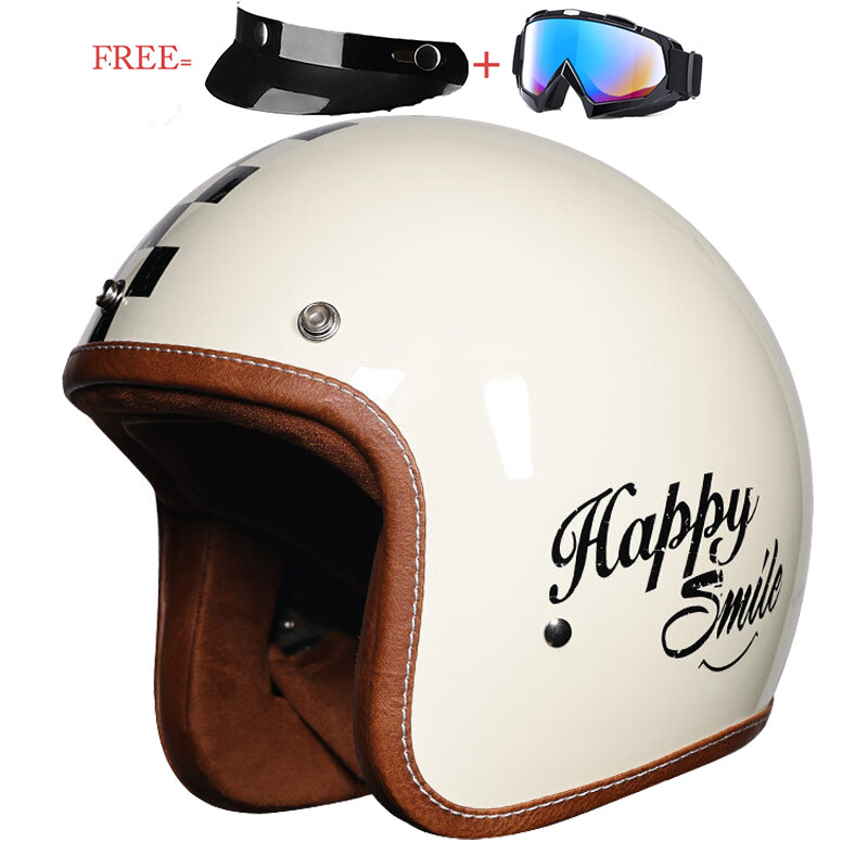 Men Women 3/4 Open Face Motorcycle Scooter Cruiser StreetBike Helmet Googles DOT | eBay Men Women 3/4 Open Face Motorcycle Scooter Cruiser StreetBike Helmet Googles DOT | eBay